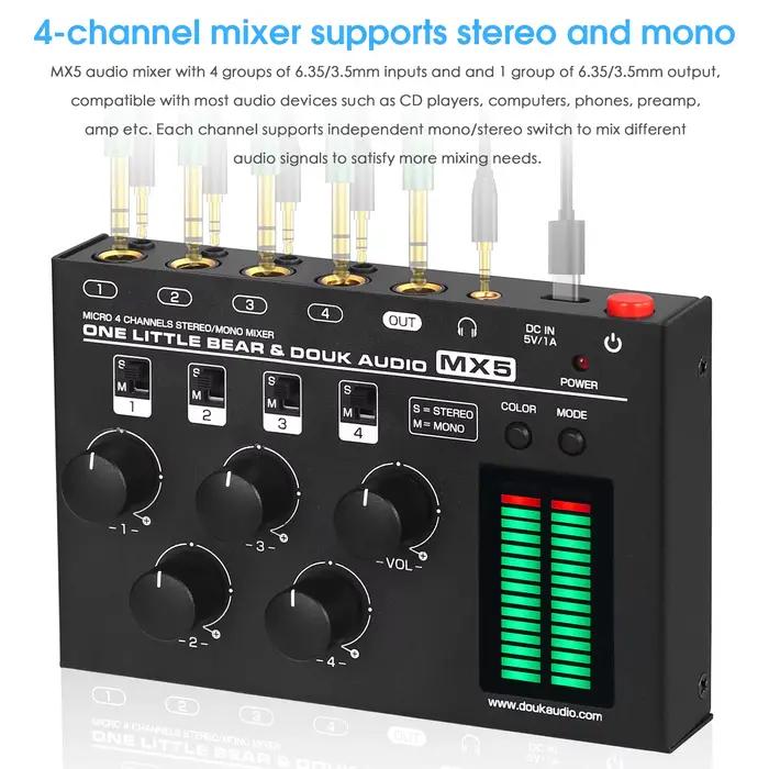 Nobsound-Mini centre audio stéréo MX5