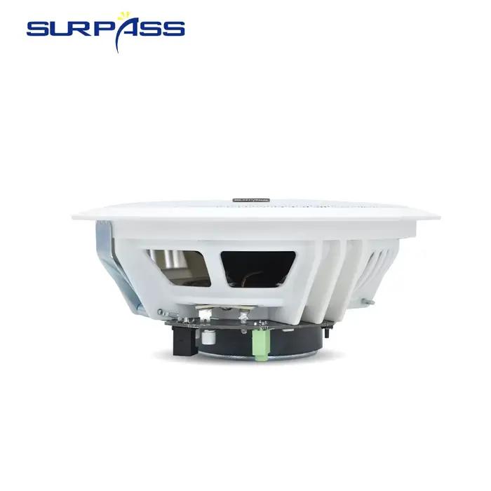 Haut-parleur Bluetooth de plafond étanche 10W 6inch Amplificateur numérique de classe D intégré