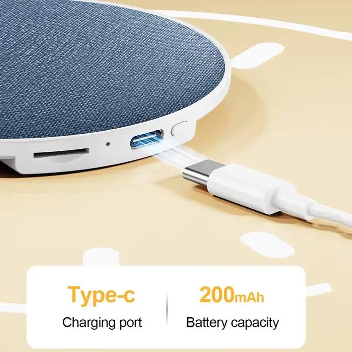 KEBIDUMEI Mini Haut-parleur de sommeil sous oreiller Bluetooth 5.4