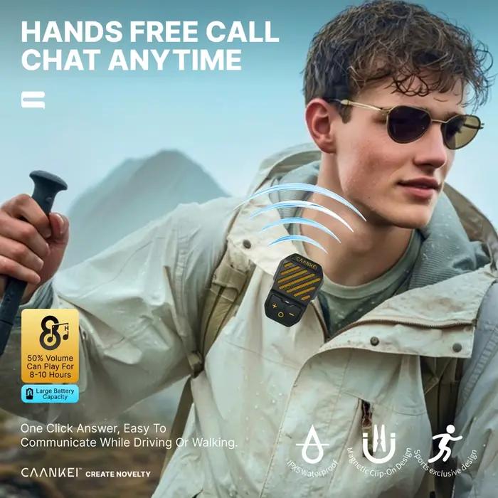 Haut-parleur Bluetooth Portable Étanche IPX5 avec Microphone Intégré pour Musique et Appels Mains Libres Occasions Extérieures