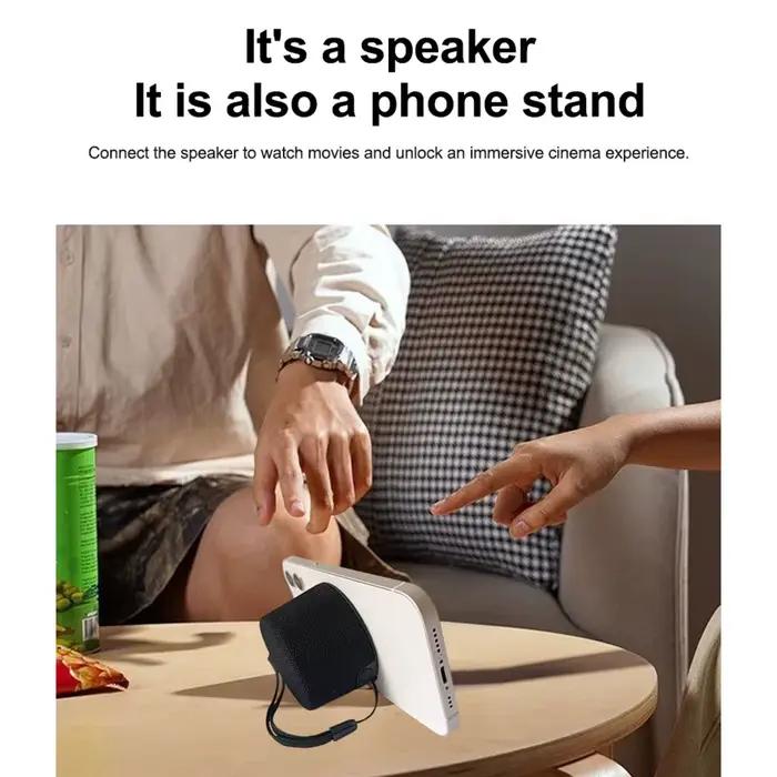 Haut-parleur de téléphone magnétique adapté à la fonction magnétique Apple
