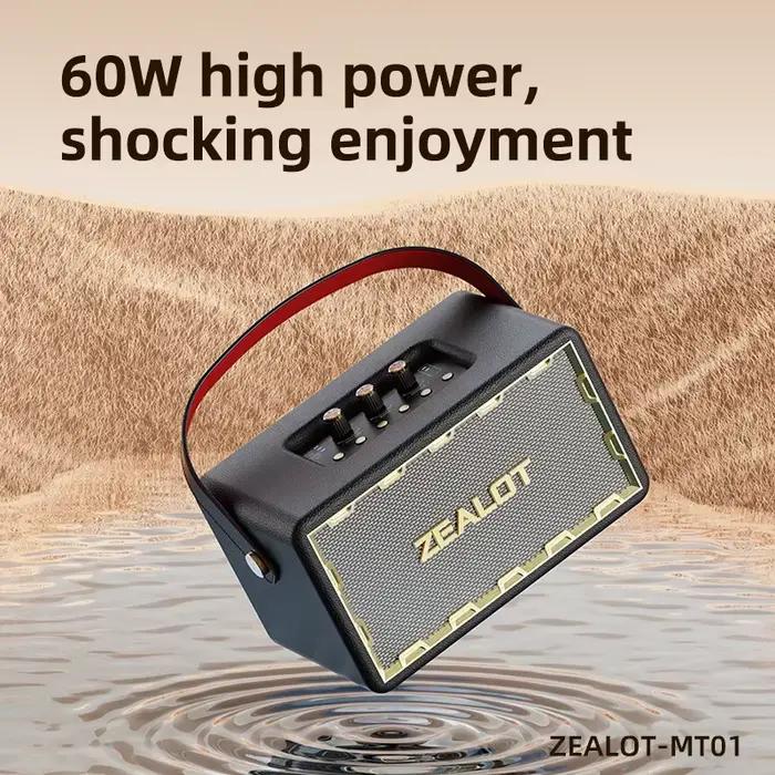 Zealot-MT01 Haut-parleur Bluetooth portable
