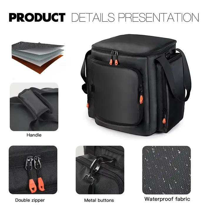 Sac de rangement pour JBL Partybox Encore Essential 2, sac de transport antichoc pour haut-parleur Double face pour JBL Partybox Encore Essential 2