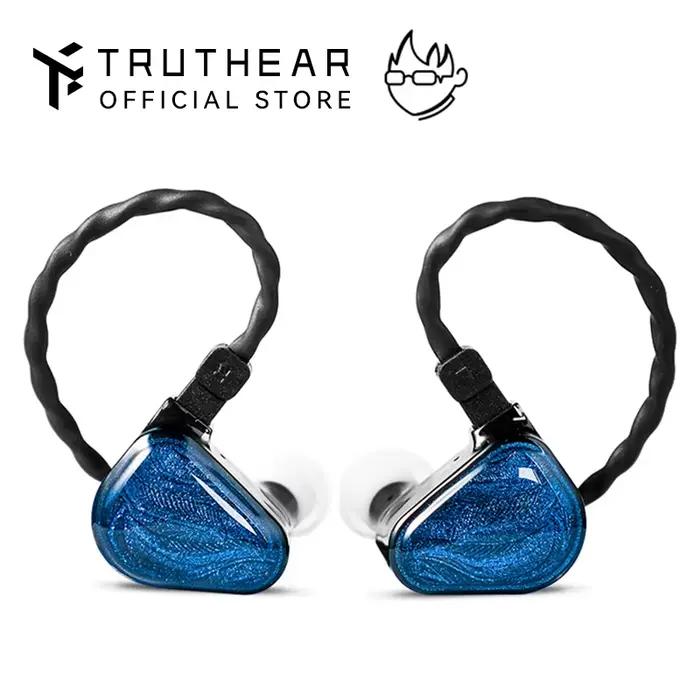 Ecouteurs TRUTHEAR ZÉRO Intra-auriculaires Filaire Composite Pu Lcp Musique Haute Qualité Occasions Spéciales