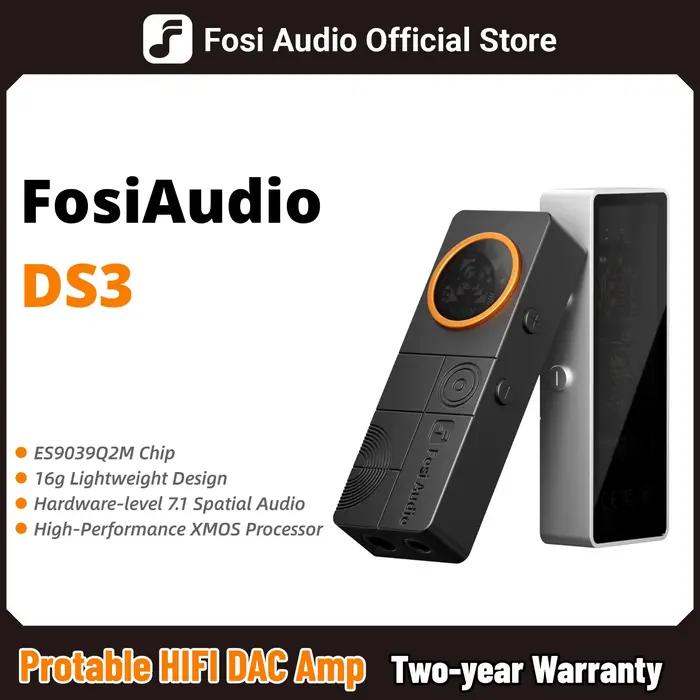 Amplificateur DAC portable Fosi Audio DS3 HIFI pour casque
