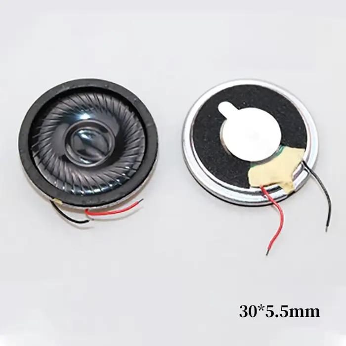 2 pièces 13mm 15mm 16mm 18mm 18 20 23 26 28 30 MM Mini haut-parleur rond piste