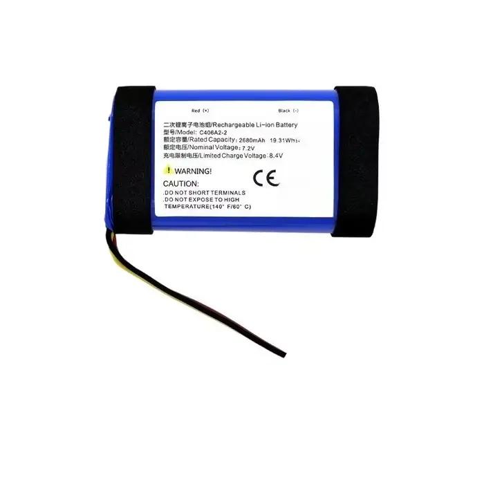 Nouveau C406A2-2 7.2V 2680mAh 19.31Wh C406A2 batterie de haut-parleur Bluetooth pour Marshall EMBERTON 1/2