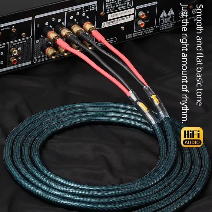 Câble de haut-parleur HiFi pour amplificateur de son