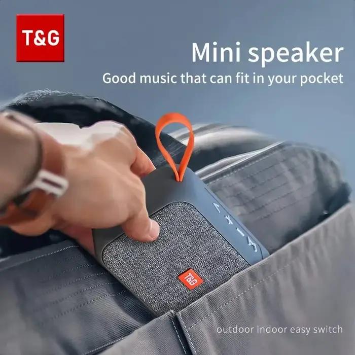 Haut-parleur Portable TG506 Musique Extérieure Intérieure Hifi Bluetooth 5.0 Radio FM Résistance à l'Eau Pour Fêtes Randonnées Usage Maison