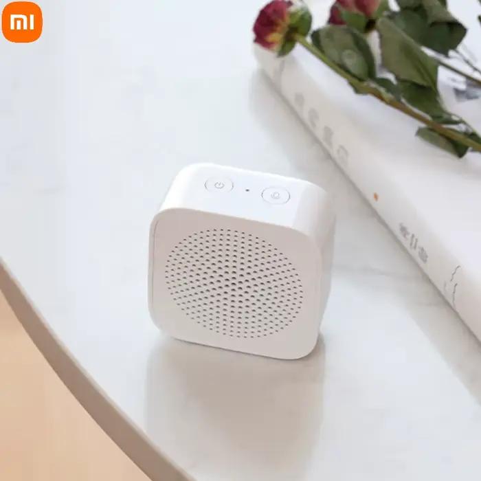 Haut-parleur sans fil Bluetooth 5.0 portable avec commande vocale pour ambiance musicale sophistiquée à la maison ou en entreprise