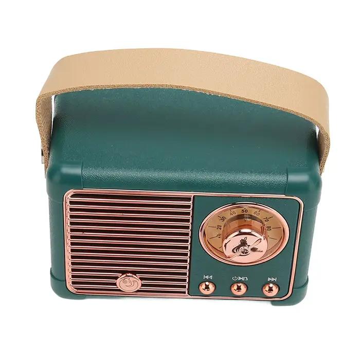 Haut-parleur Bluetooth rétro sans fil