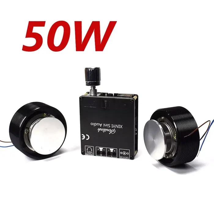 Ensemble vente 2*25W 2.0 HIFI Portable résonance Vibration haut-parleur gamme complète