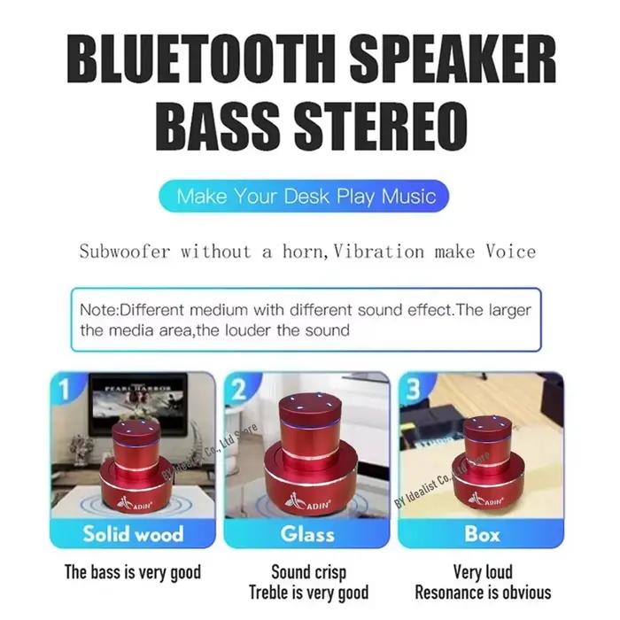 Haut-parleur Vibro sans fil 42W Wi-Fi Bluetooth Surround Stéréo pour Musique Portative et Événements Sociaux