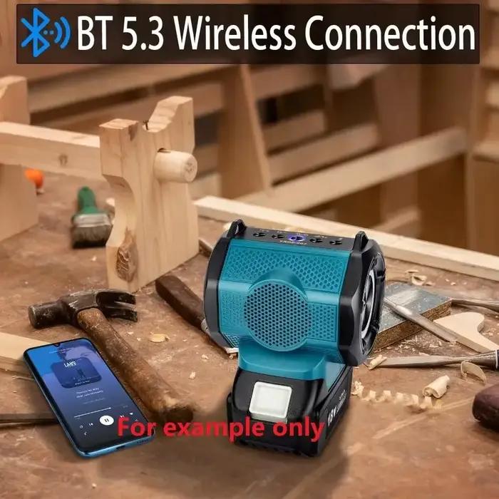 Stéréo Bluetooth portable pour piles Bosch 18 V