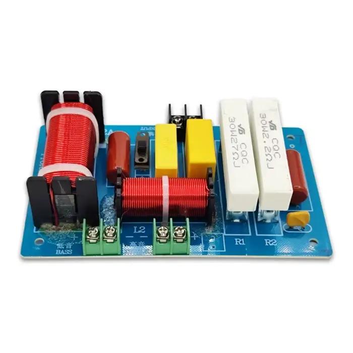 2A 450W 2 voies haut-parleur diviseur de fréquence Tweeter basse filtre croisé