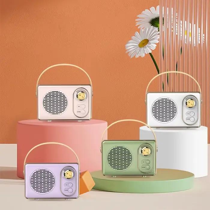 Haut-parleur Portable Bluetooth rétro