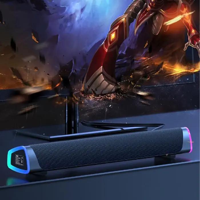 Haut-parleurs pour PC, compatibles Bluetooth