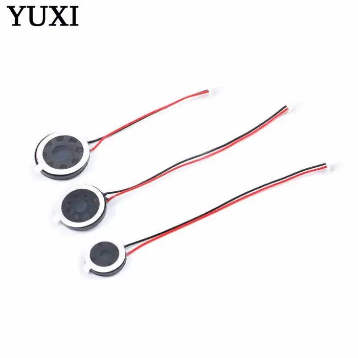 YUXI 2 pièces haut-parleur rond 15MM/18MM/20MM pour 8 Ohm 1W haut-parleurs téléphone portable petit