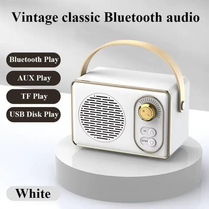 Haut-parleur Portable Bluetooth rétro