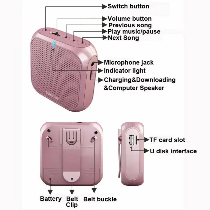 Amplificateur Audio sonore vocal