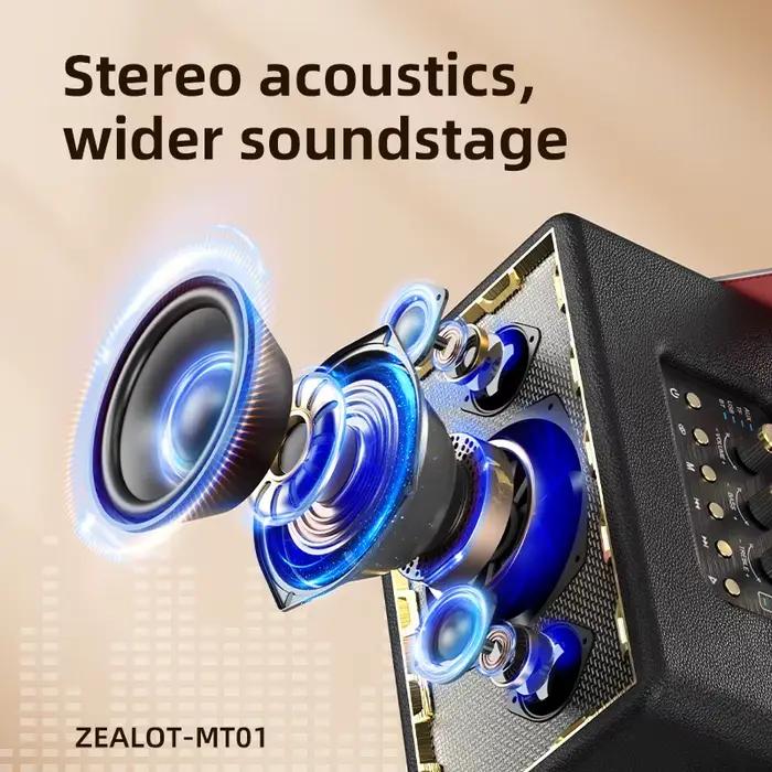 Zealot-MT01 Haut-parleur Bluetooth portable