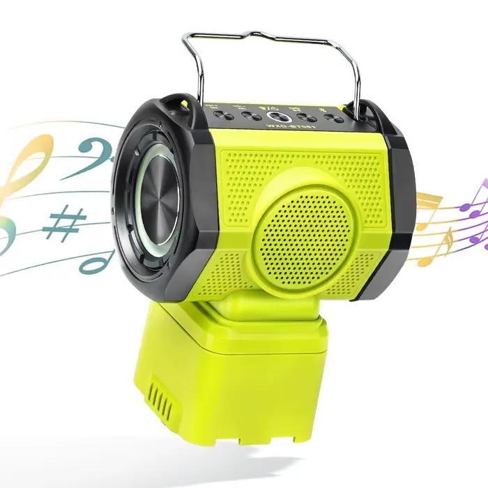 Haut-parleur Bluetooth pour batterie Ryobi 18V ONE+