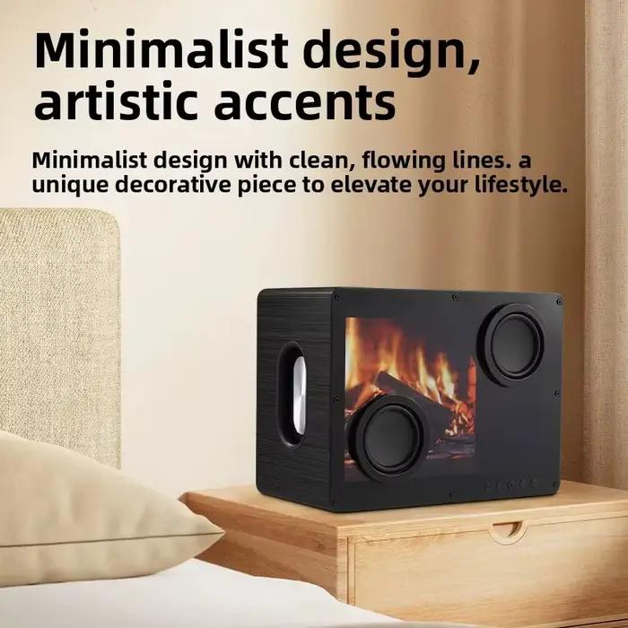 Haut-parleur Bluetooth sans fil HiFi avec système audio mural à paroles flottantes