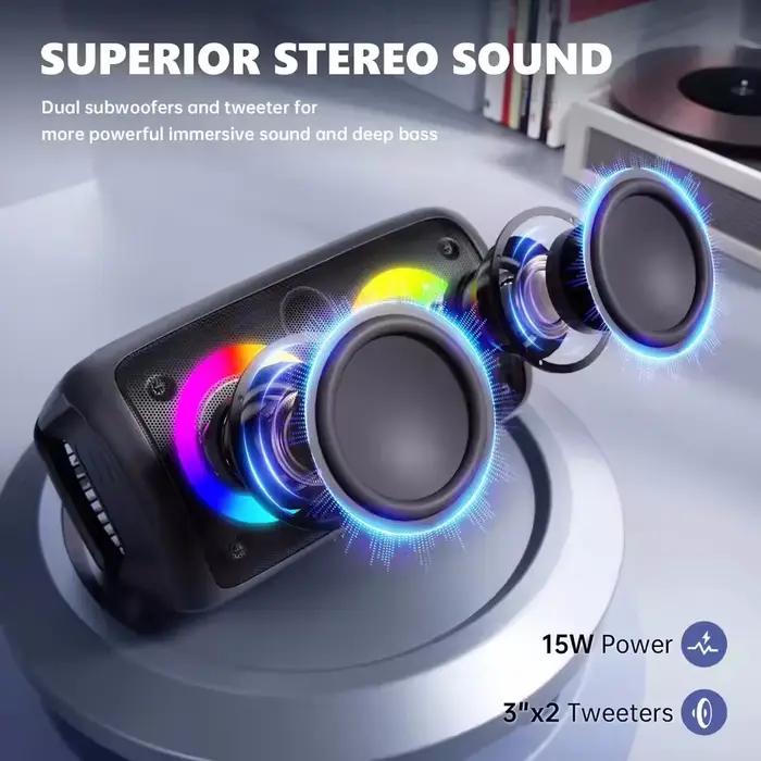 Haut-parleur Bluetooth karaoké sans fil