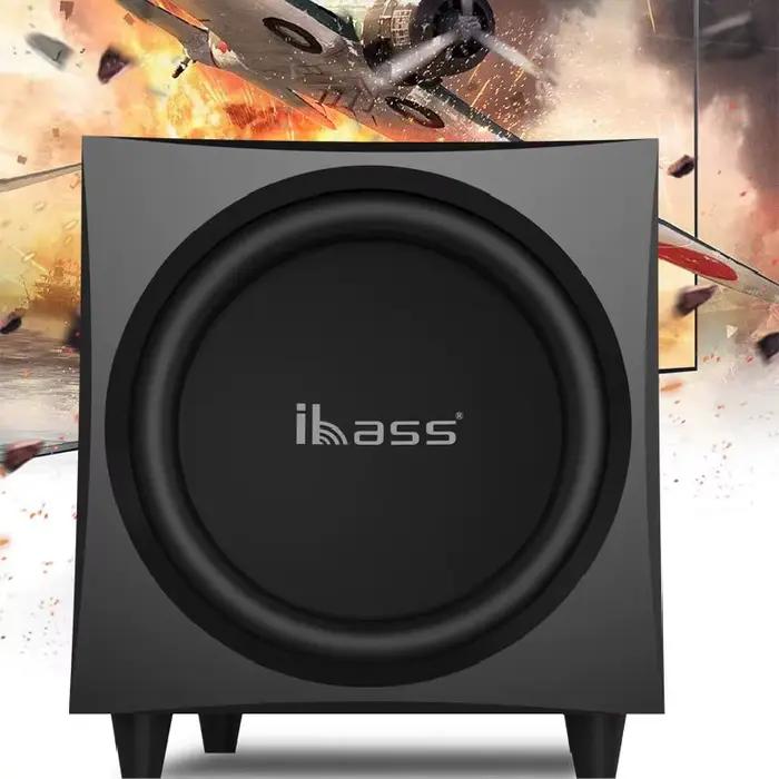 Ibass-Caisson de basses Patricia Power avec amplificateur mural Echo