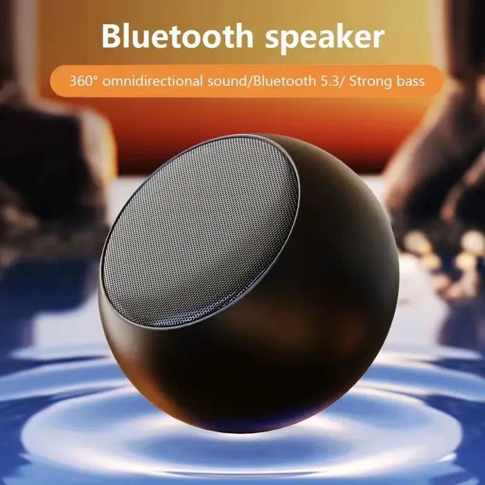 Avec éclairage rvb Mini haut-parleur Bluetooth magnétique 2-en-1 boîte de son sans fil créatif haut son caisson de basses Portable