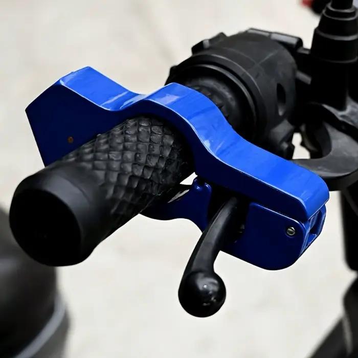 1 verrou de guidon antivol en alliage d'aluminium, adapté aux vélos électriques, motos et scooters