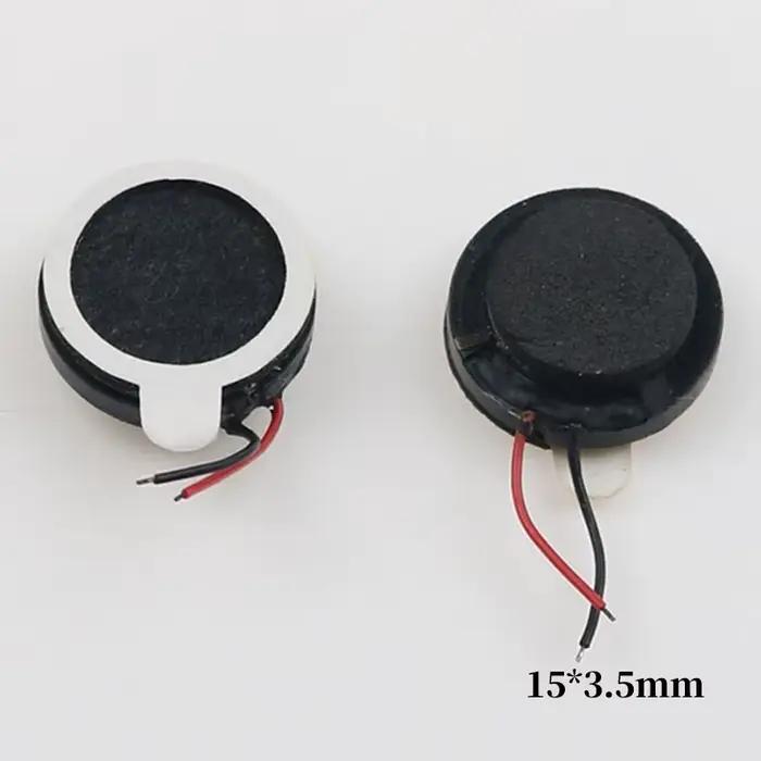 2 pièces 13mm 15mm 16mm 18mm 18 20 23 26 28 30 MM Mini haut-parleur rond piste