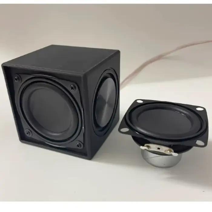 SOTAMIA 1 pièces 2 pouces caisson de basses haut-parleur passif 4 Ohm 10-15W double diaphragme étanche