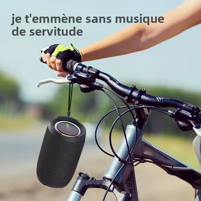 Zealot-S49 10W Haut-parleur Bluetooth portable Son stéréo IPX7 étanche sans fil