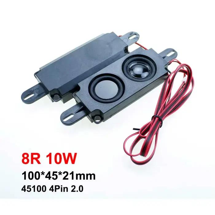 JCD 1 paire de haut-parleurs Audio portables pour ordinateur PC TV haut-parleur LCD 3070 45100