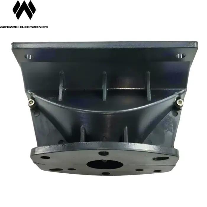 Projection sonore professionnelle : klaxon accessoire de haut-parleur Line Array 120L * 100W * 68H gorge de 1 pouce