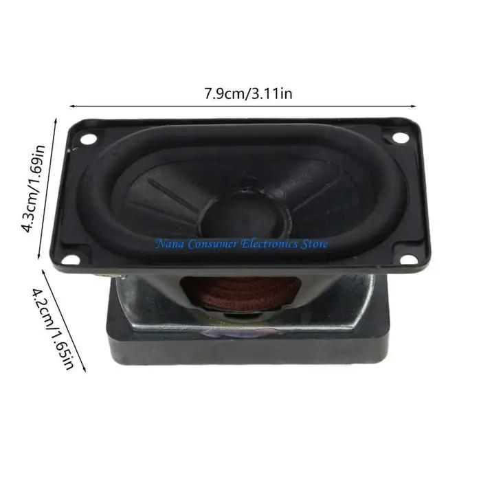 G7ne 3inches Balance Conférencier Fullfrequency 8OHM 15W haut-parleur Diy pour le théâtre domestique
