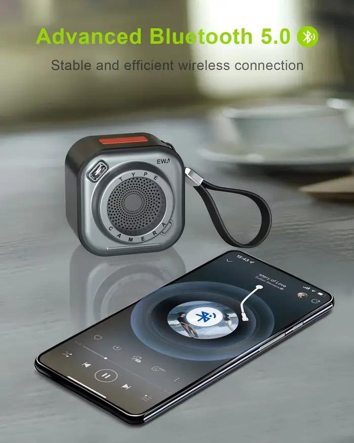 Haut-parleur Bluetooth créatif en forme d'appareil photo