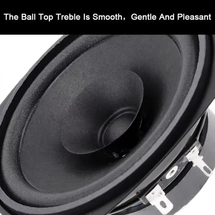 Haut-parleur Hifi 4 Pouces 300W Coaxial Universel Pour Voiture Expérience Sonore Enrichissante Musique Capturant Nuances Émotions Explosives Occasions Spéciales