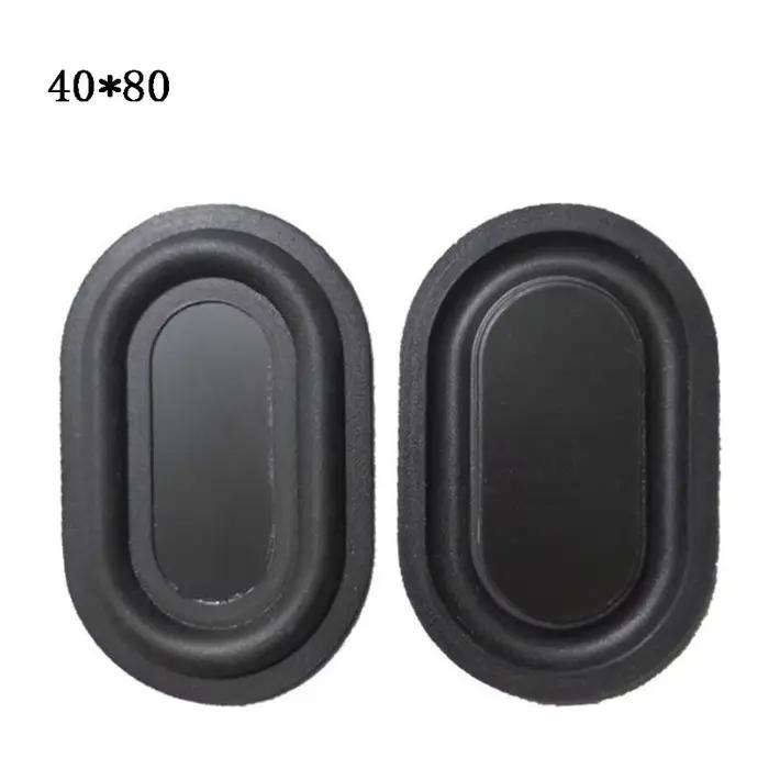 Diaphragme de basse ovale en caoutchouc