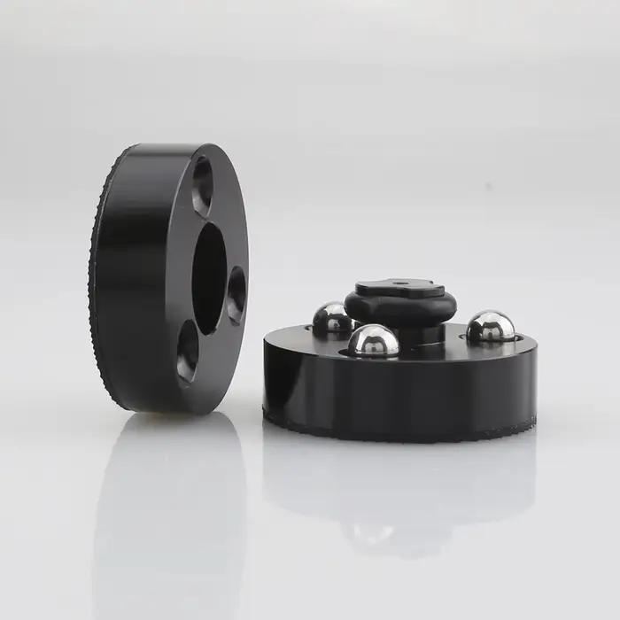 4 pièces de pieds de fixation antichoc et anti-vibration pour amplificateurs et enceintes audio HIFI