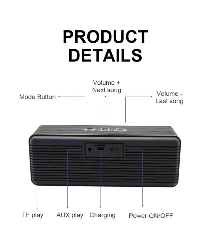 Haut-parleur Bluetooth sans fil HiFi