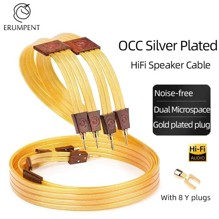 Câble audio haut de gamme pour haut-parleur HiFi