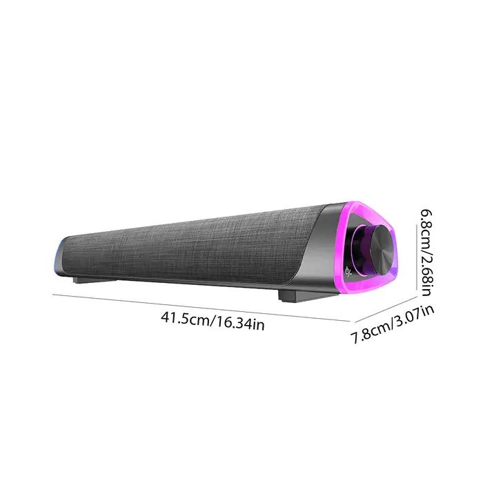 Haut-parleurs pour PC, compatibles Bluetooth
