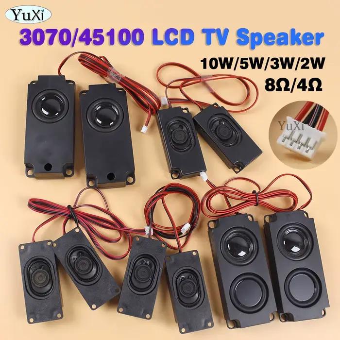 1 paire de haut-parleurs Audio portables pour ordinateur PC haut-parleur 3070 45100 LCD TV
