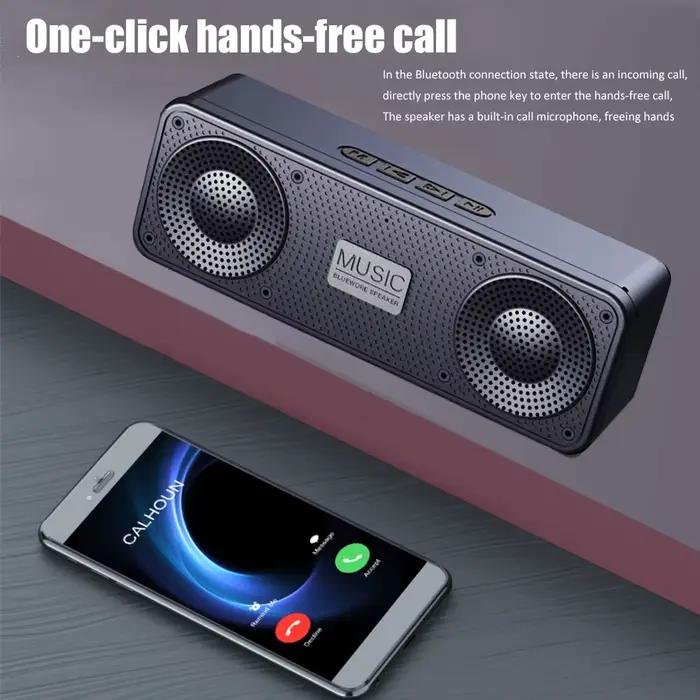 S18 Sans Fil Creative Bluetooth Haut-Parleur Intelligent Mobile Téléphone Audio Ordinateur Subwoofer En Plein Air Pratique Radio