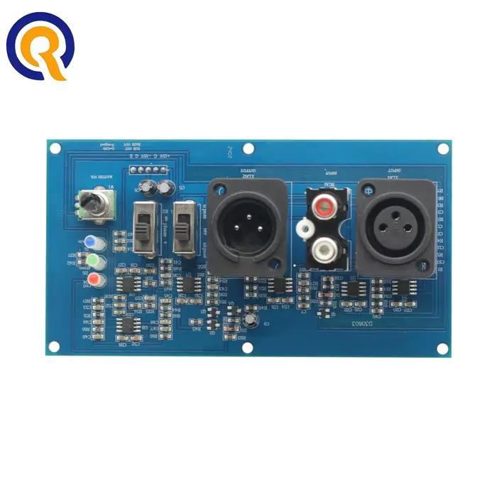 Amplificateur de caisson de basses, préampli XLR Caron, entrée RCA équilibrée, Phase réglable, sortie de haut-parleur Satellite pour ampli