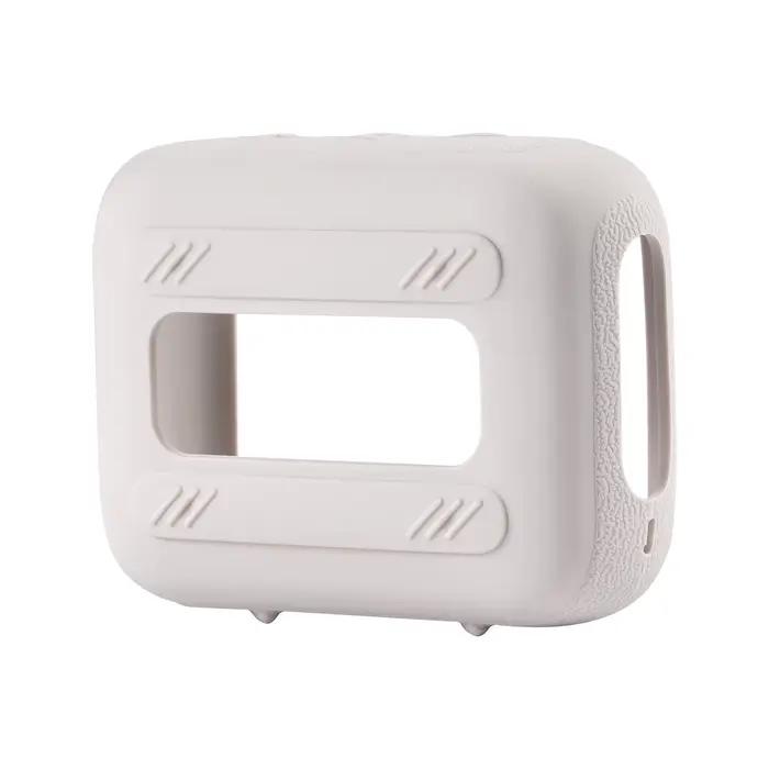 Étui de protection en gel de silice pour JBL GO 4 résistant aux chocs et aux rayures avec mousqueton pour homme et femme occasions spéciales