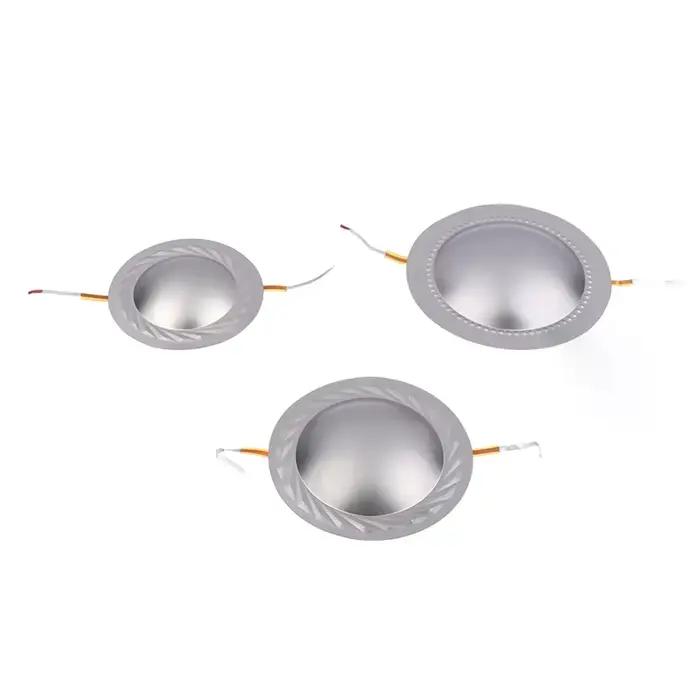 NOUVELLE PROMO 1 pièce 34.4/44.4/51.5/72.2/74.5MM Bobine vocale de tweeter à membrane en titane pour réparation de haut-parleur aigus DIY