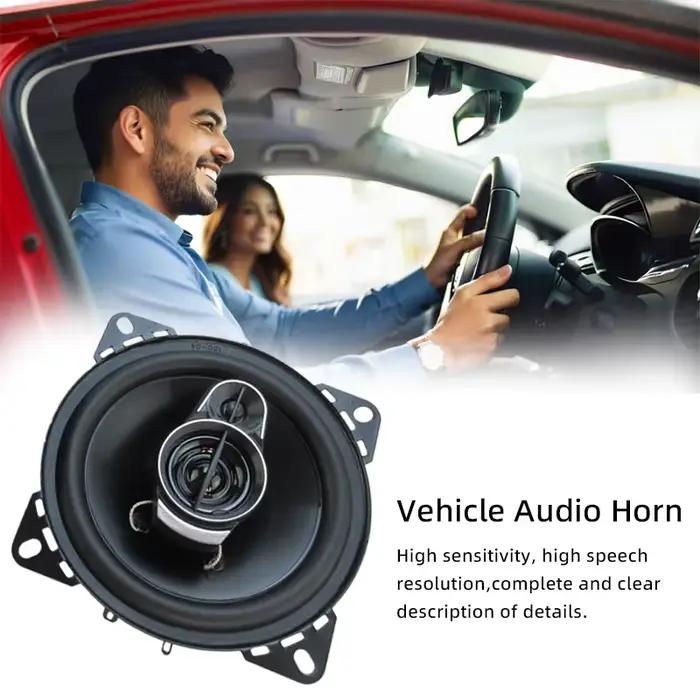 2 pièces (2X280 W) 560 W haut-parleurs de voiture HiFi haut de gamme 4 pouces-Audio HD